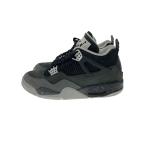 NIKE◆AIR JORDAN 4_エア ジョーダン 4/27cm/GRY