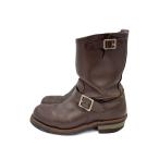 RED WING◆09年製/エンジニアブーツ/キズ有・ソール減り/26cm/BRW/レザー/2269