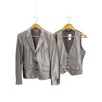 TORNADO MART* жакет + лучший комплект /laperu, правый рука пятна грязный иметь /M/ полиэстер /SLV/TJK-0504
