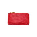 LOUIS VUITTON◆ポシェット・クレ_エピ_RED/レザー/RED/レディース