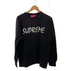 ショッピングsupreme Supreme◆スウェット/M/コットン/BLK/プリント
