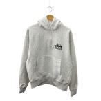 ショッピングstussy STUSSY◆パーカー/L/コットン/GRY/プリント/Z4000SAS