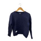 Schott◆ニット・セーター(厚手)/L/モヘア/NVY/782-3240003