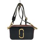 ショッピングmarc MARC JACOBS◆ショルダーバッグ/レザー/BLK/無地/M0012007-011