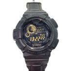 CASIO◆ソーラー腕時計・G-SHOCK/デジタル/BLK//
