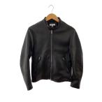 ショッピング革 BEAUTY&YOUTH UNITED ARROWS◆レザージャケット・ブルゾン/M/羊革/BLK/擦れ有り