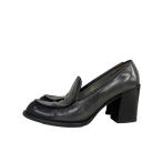 PRADA◆ローファー/--/BLK/レザー