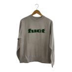 FUCT◆ロンハーマン別注/スウェット/M/コットン/USA製/GRY/プリント/3720900224//