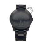 ショッピングnixon NIXON◆自動巻腕時計/アナログ/ステンレス/BLK//