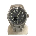 HAMILTON◆自動巻腕時計/アナログ/チタン/BLK/SLV/チタン/h705250//