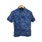 RRL◆アロハシャツ/XS/--/BLU