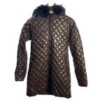 ショッピングduvetica DUVETICA◆ロングダウンジャケット/38/ナイロン/BRW/無地/D.039.01.MFG-1035R