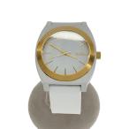 ショッピングnixon NIXON◆腕時計/アナログ/ラバー/ホワイト/ホワイト