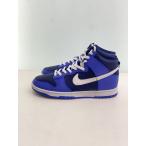 NIKE◆DUNK HI RETRO_ダンク ハイ レトロ/28cm/NVY/レザー