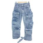 ショッピングzara ZARA◆カーゴパンツ/40/コットン/BLK/5575/374/802