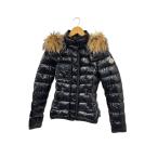 MONCLER◆ダウンジャケット/0/ナイロン/BLK/無地/122-093-45937-15//