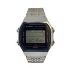 CASIO* кварц наручные часы / цифровой / нержавеющая сталь /BLK/SLV/ABl-100WE//