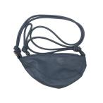DRIES VAN NOTEN* Cross корпус M.L.BAG/ кожа /BLU/ одноцветный 