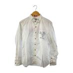 PEEL&LIFT◆LUKER/長袖シャツ/M/コットン/WHT