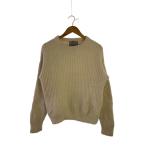 ショッピングbaby MARKAWARE◆FISHERMAN KNIT MICHELL ALPACA BABY BRUSHE/ニット・セーター(厚手)/2//