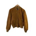 ショッピングschott Schott◆レザージャケット・ブルゾン/38/スウェード/BRW