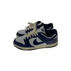 ショッピングダンク NIKE◆DUNK LOW PRM_ダンク ロー プレミアム/27cm/NVY