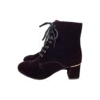 あしながおじさん◆レースアップブーツ/23.5cm/BRD