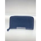 ショッピングbottega BOTTEGA VENETA◆長財布/レザー/NVY/メンズ