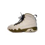 NIKE◆AIR JORDAN 9 RETRO/エアジョーダンレトロ/ホワイト/302370-109/26.5cm/WHT