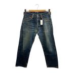 EVISU◆ストレートパンツ/--/コットン/IDG/無地/2000