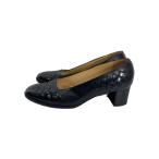 ショッピングbottega BOTTEGA VENETA◆イントレチャート/シューズ/35/BLK/レザー/使用感有