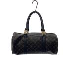 TRUSSARDI* Mini сумка "Boston bag" / сумка "Boston bag" / кожа /BLK/ общий рисунок 