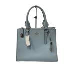 COACH◆ハンドバッグ/レザー/BLU