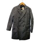 1piu1uguale3◆×DUVETICA/ダウンコート/ダブルブレスト/Sチェスターコート/XL/ポリエステル/GRY/MRC04