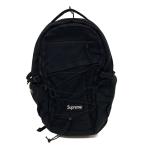 ショッピングsupreme Supreme◆リュック/コットン/BLK/無地