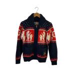 ショッピングカウチン AAPE BY A BATHING APE◆ニット・セーター(厚手)/S/ウール/マルチカラー/AKN3004/カウチンニット//