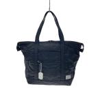 ショッピングPORTER PORTER◆RIDE/シワ加工/近江ちぢみ/トートバッグ/ナイロン/BLK//