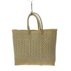 ショッピングカゴバッグ Letra◆カゴバッグ/--/YLW