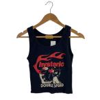 HYSTERIC GLAMOUR*Y2K/ топ * майка /FREE/ хлопок /BLK/01241cr08//