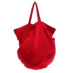 COMME des GARCONS◆rose bakery/トートバッグ/コットン/レッド