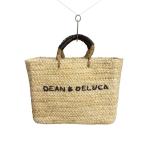 ショッピングカゴバッグ DEAN＆DELUCA◆カゴバッグ/--/ベージュ/無地