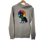 OCTOBERS VERY OWN(OVO)◆村上隆/パーカー/S/コットン/GRY