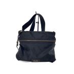 DOLCE&GABBANA◆斜め掛けショルダーバック/ショルダーバッグ/ナイロン/BLK