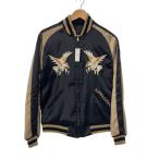 Buffalo Bobs◆鷲刺繍/スカジャン/2/ポリエステル/BLK/無地/TIB6601