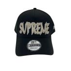 Supreme◆Sharp Spellout Adjustable/キャップ/FREE/コットン/BLK/メンズ
