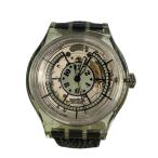 SWATCH◆自動巻腕時計/アナログ/レザ�
