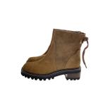 ショッピングchloe SEE BY CHLOE◆ブーツ/38/BRW/スウェード