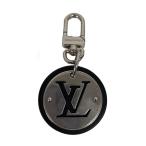 LOUIS VUITTON◆LVサークル/キーホルダー/シルバー/無地/メンズ/M67362