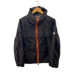 ショッピングmoncler MONCLER◆THIOU GIUBBOTTO/ナイロンジャケット/1/ナイロン/BLK/D10914105085//