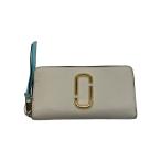ショッピングmarc MARC JACOBS◆長財布/PVC/WHT/レディース